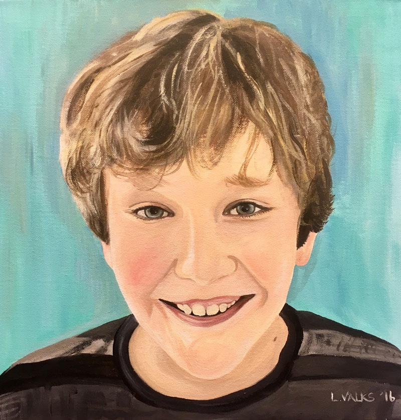 Lisa Valks Boy Portrait